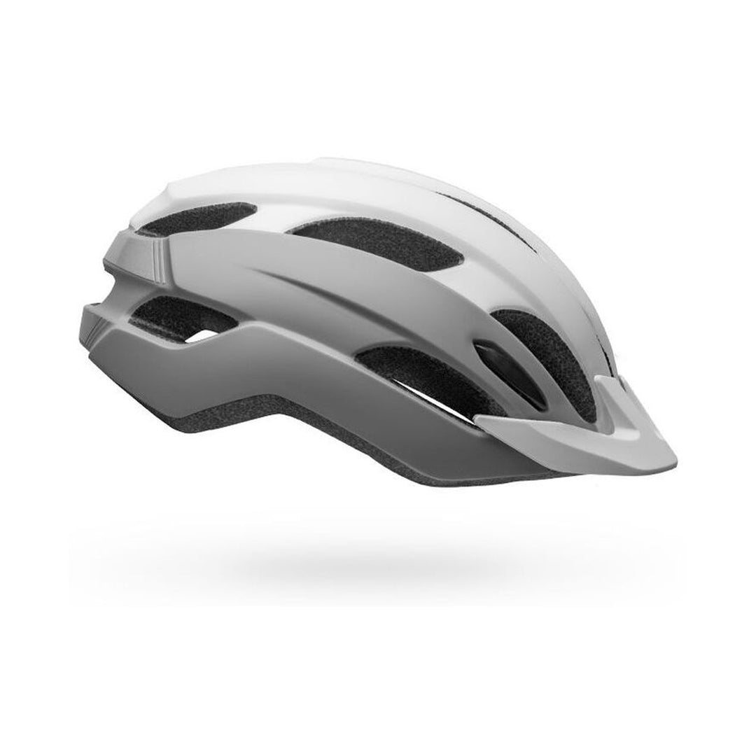 BELL TRACE MTB-hjelm i hvid/sølv — produktvisning