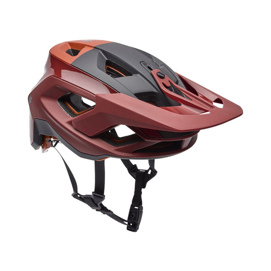 FOX SPEEDFRAME RS MIPS PARANOID MTB helmet, burgundy/black — product view