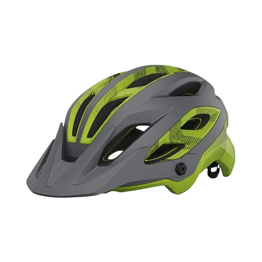 GIRO MERIT SPHERICAL MTB helmet, grey/yellow — product view
