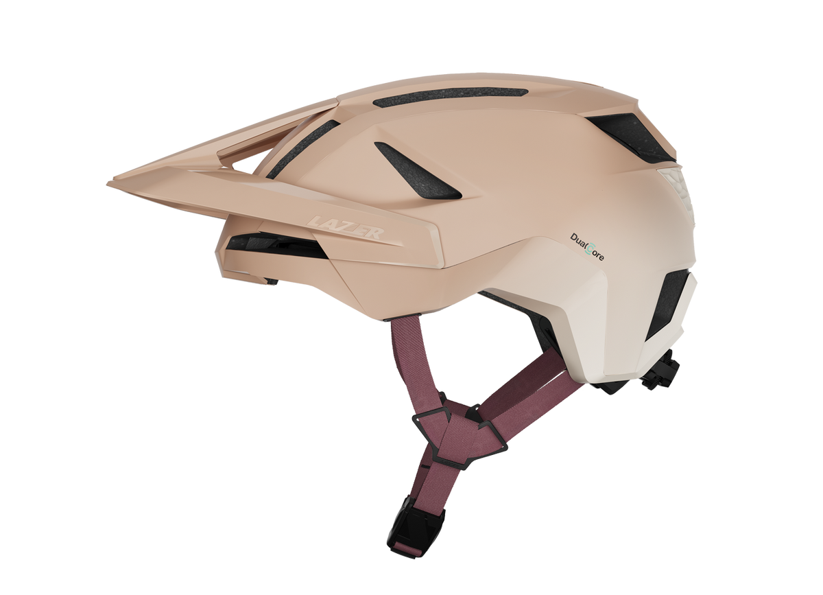 MTB-Helm LAZER IMPALA KINETICORE Mattes Korall-Pfirsich — Hauptansicht