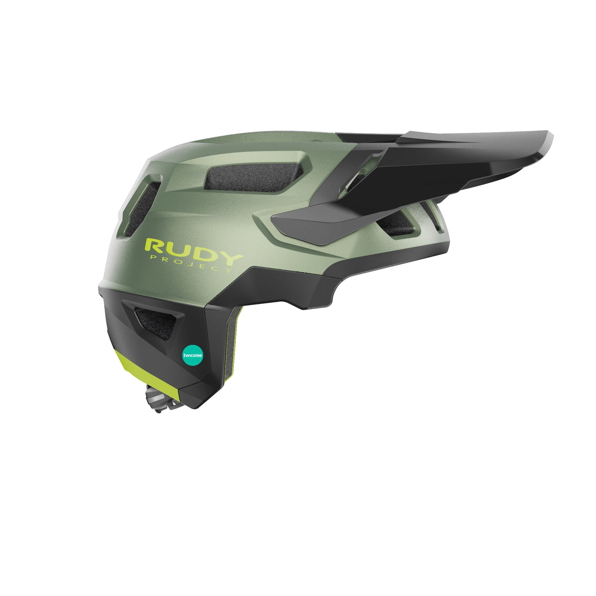 Casco MTB RUDY PROJECT TERRAFORM verde/nero — vista aggiuntiva 3