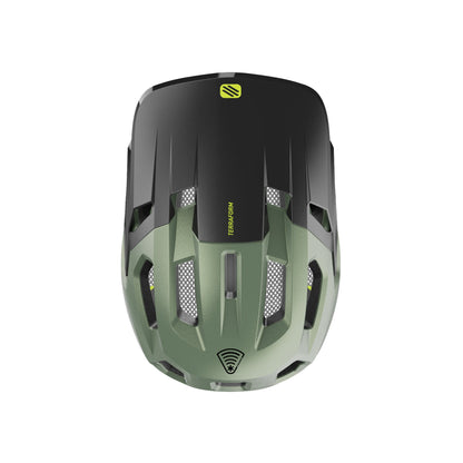 Casco MTB RUDY PROJECT TERRAFORM verde/nero — vista aggiuntiva 5