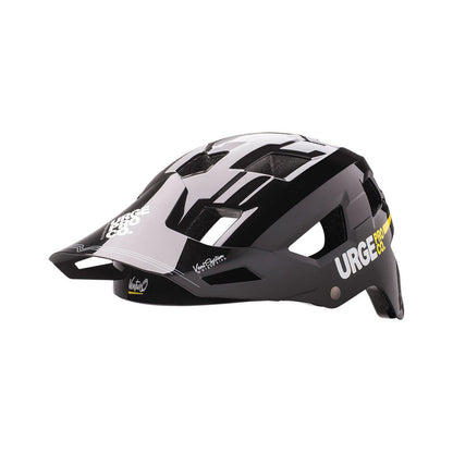 Kask MTB URGE VENTURO czarny — widok z lewej strony