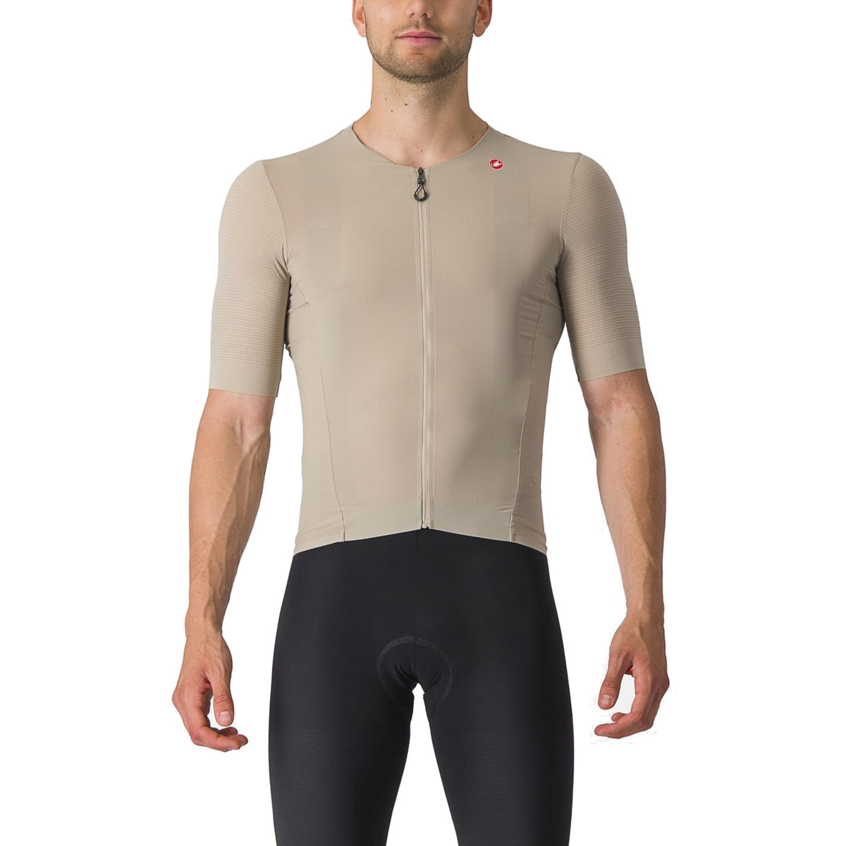 CASTELLI PREMIO Kurzarm-Radtrikot in Beige