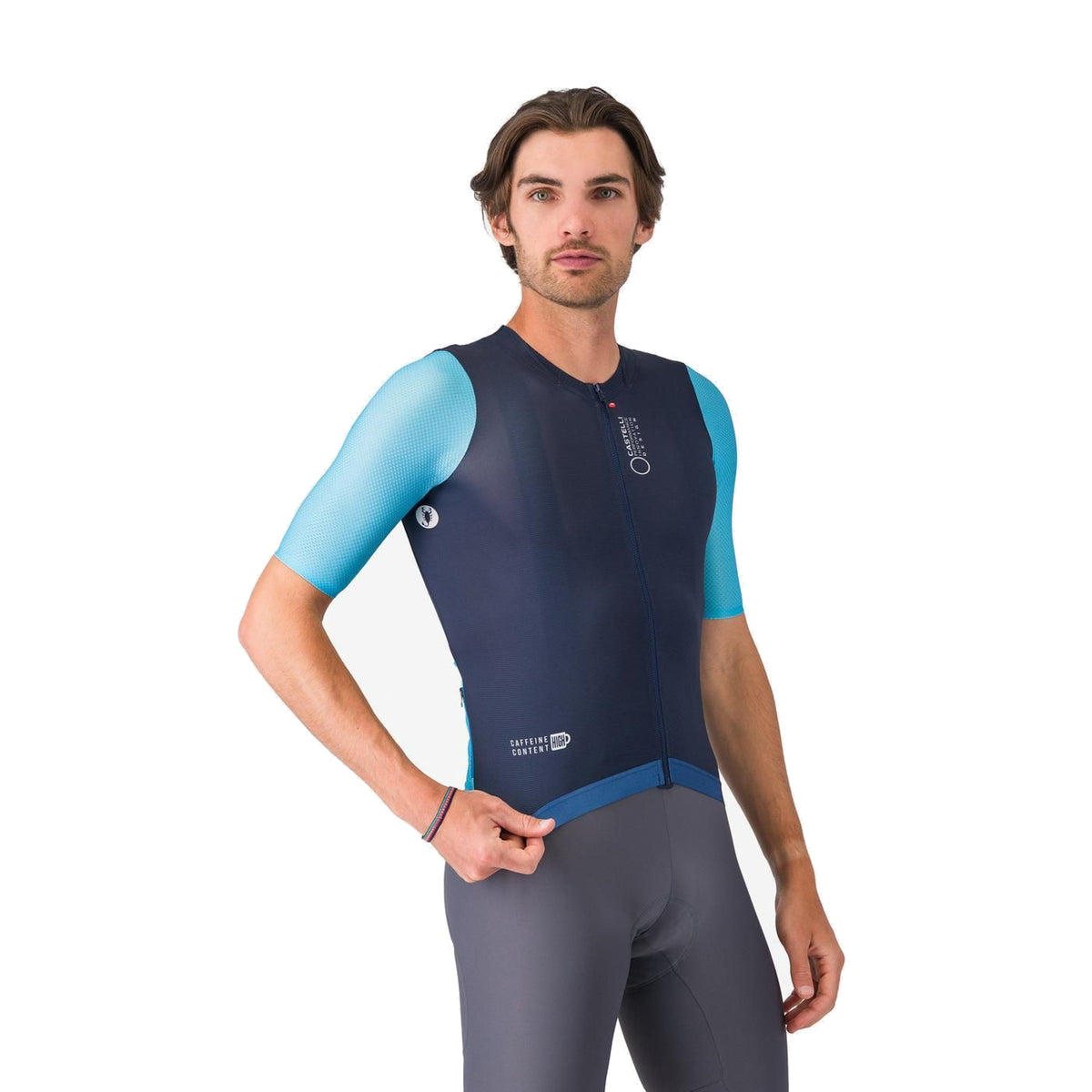 Maglia CASTELLI CORRETTO a maniche corte blu