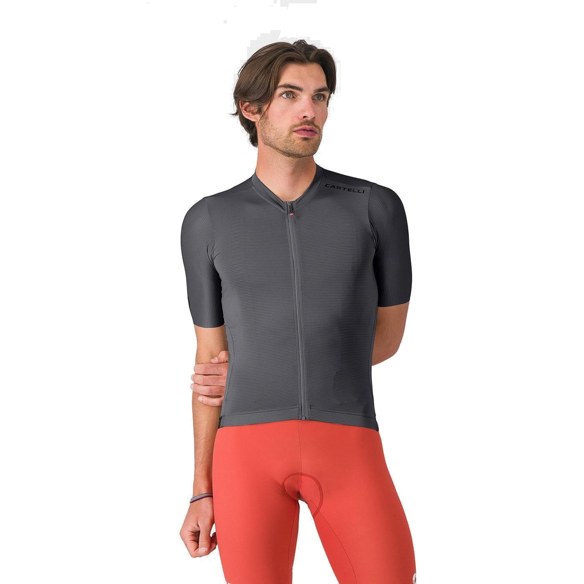 Maglia CASTELLI ESPRESSO 2 a maniche corte grigia