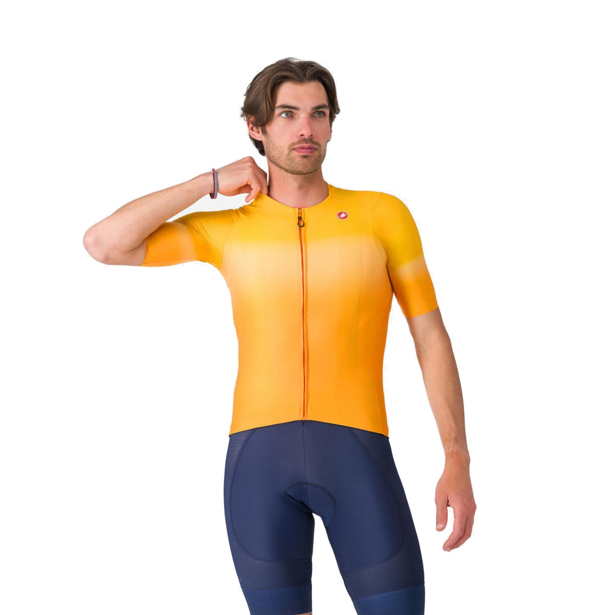 Maglia CASTELLI UPF a maniche corte arancione