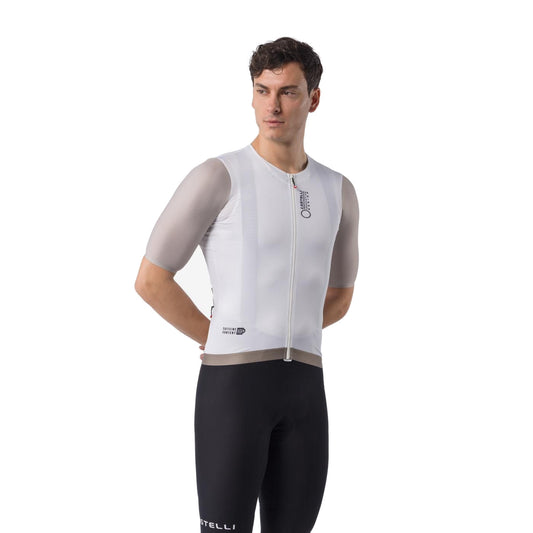 Maglia CASTELLI CORRETTO a maniche corte avorio/argilla