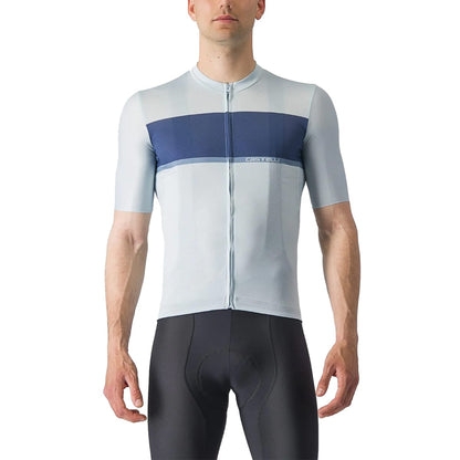 CASTELLI TRADIZIONE -lyhythihainen pyöräilypaita, sininen