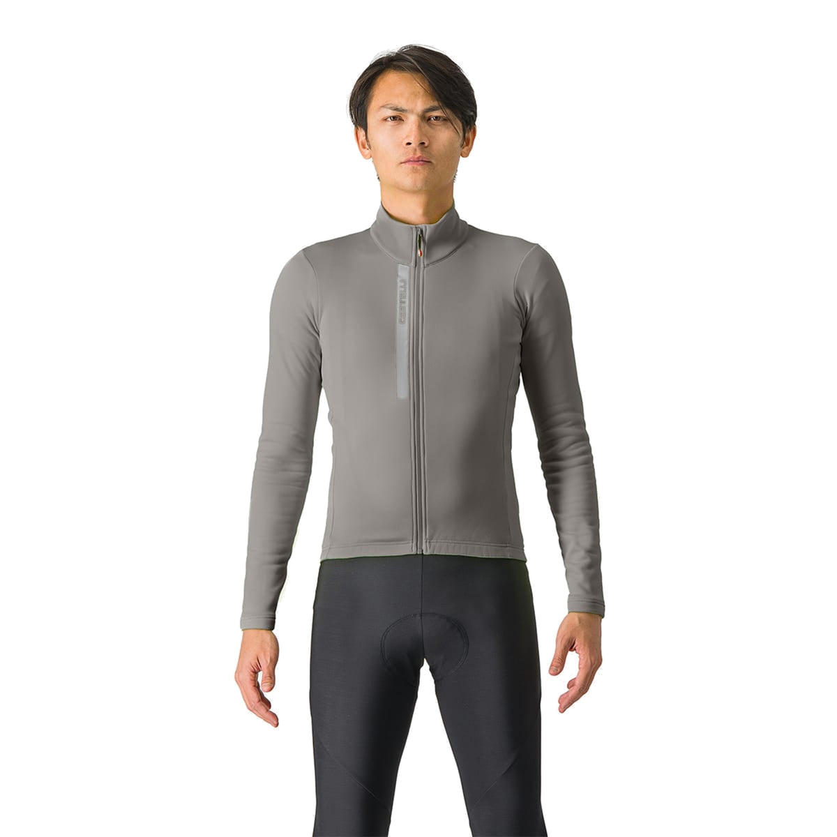 CASTELLI ENTRATA THERMAL Langarmtrikot Grau