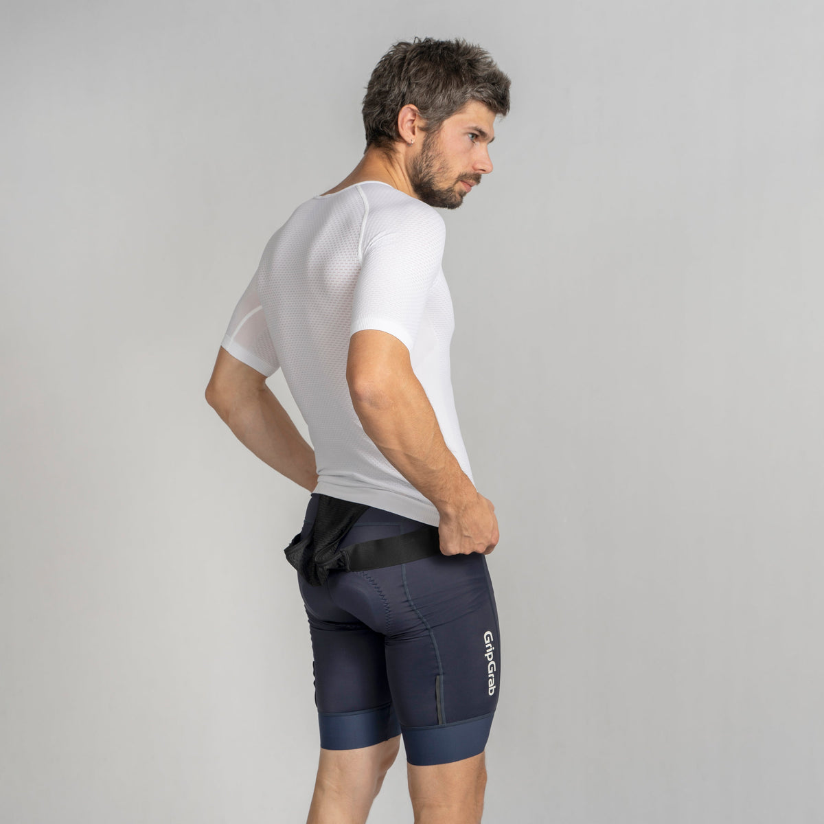 GRIPGRAB PACR SUMMER SEAMLESS Short-Sleeve Base Layer White