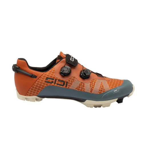 SIDI AERON MTB-sko til XC/gravel i orange/brun ingefær