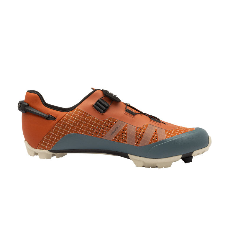 SIDI AERON XC/Gravel MTB Shoes – Orange/Ginger Brown