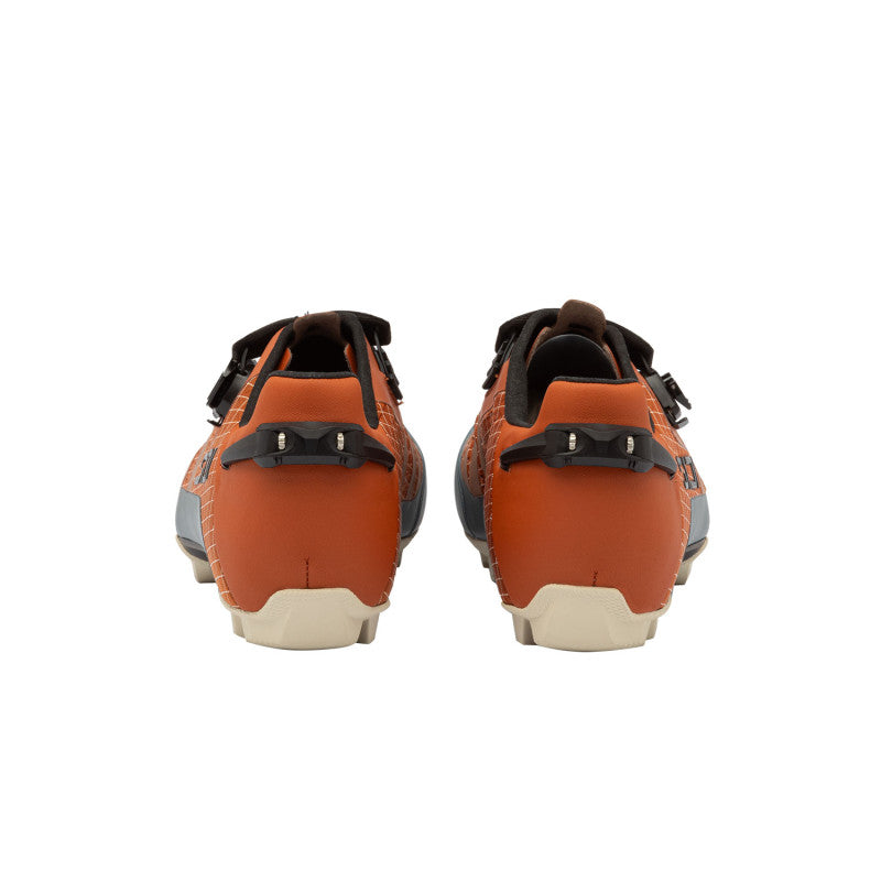 SIDI AERON XC/Gravel MTB Shoes – Orange/Ginger Brown