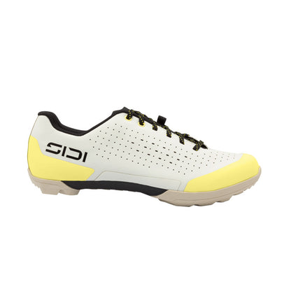 Buty gravelowe SIDI ASPER LACES biało-żółte