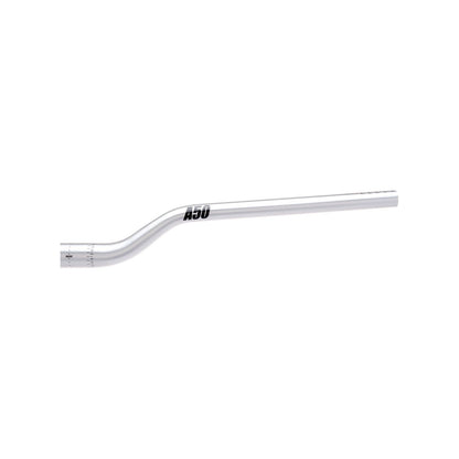 PROTAPER 810 A50 31.8 poliruotas sidabrinis vairas su 2 colių pakilimu