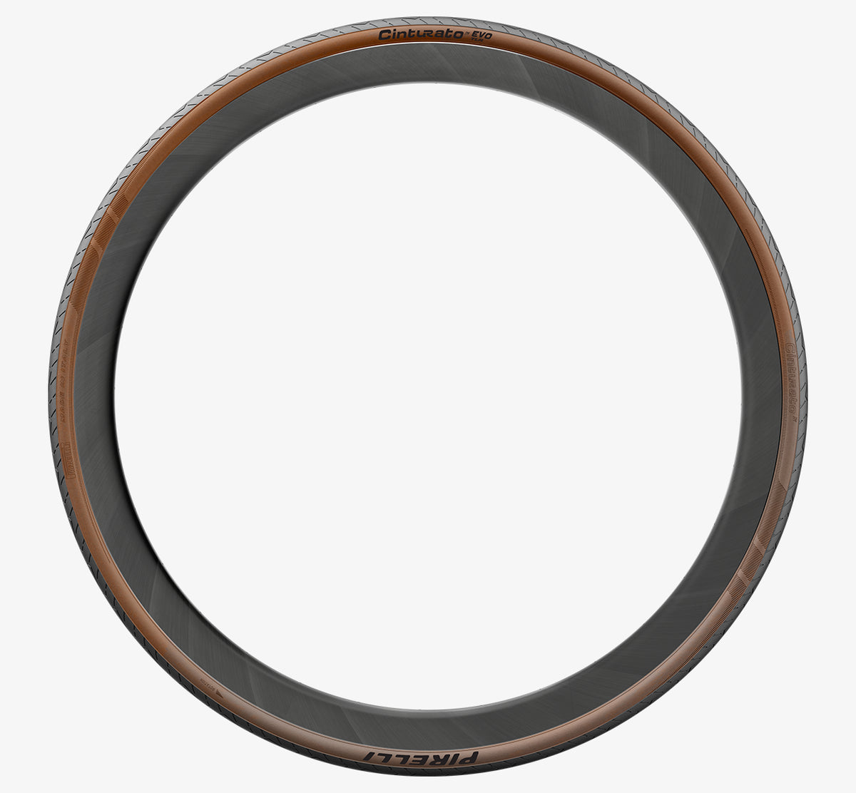 PIRELLI CINTURATO EVO TLR-dæk, klar til slangeløs montering, klassisk
