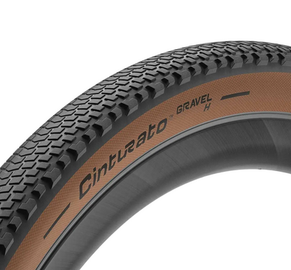 Гума PIRELLI CINTURATO GRAVEL H 700x50c, готова за безкамерен монтаж, класическа бежова