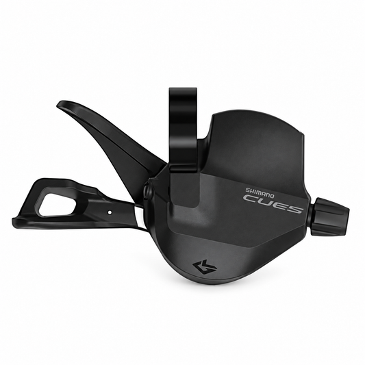 Commande de Vitesse Droite SHIMANO CUES 9V SL-U4010-R Linkglide Indicateur — vue du produit sur fond blanc