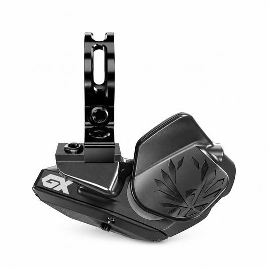 SRAM GX EAGLE AXS 12-speed trigger shifter — product view on a white background
