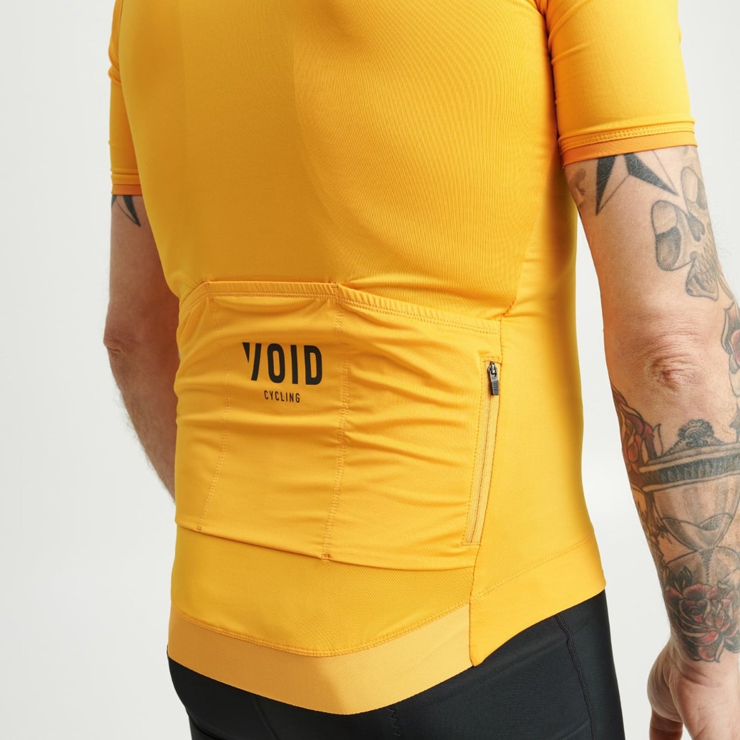 Maillot VOID CORE Manches Courtes Jaune