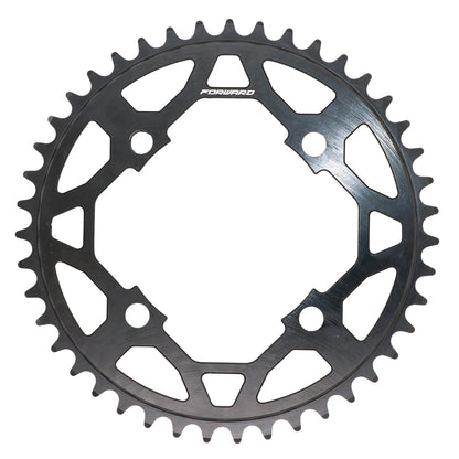 FORWARD JOYRIDE V2 4-Bolt Chainring Black