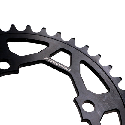 FORWARD JOYRIDE V2 4-Bolt Chainring Black