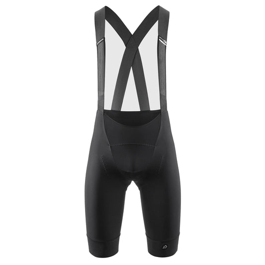 Korte fietsbroek met bretels ASSOS MILLE GTS S11 Long zwart — witte achtergrond, 2000 x 2000