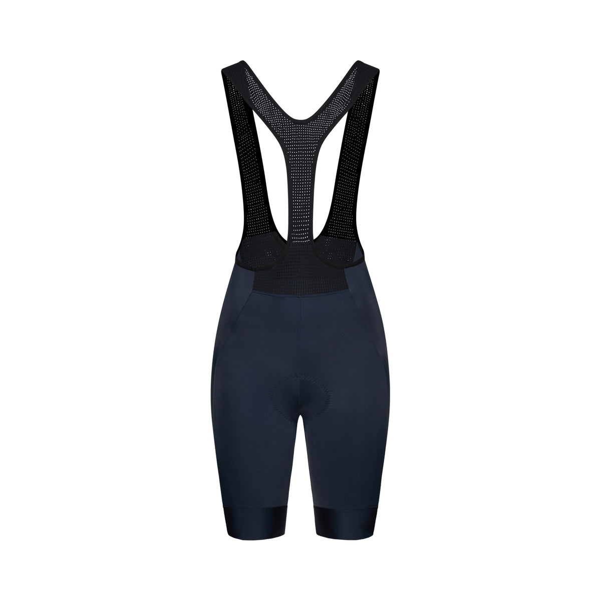 Salopette corta da ciclismo POC CADENCE da donna blu navy — sfondo bianco, 2000 x 2000