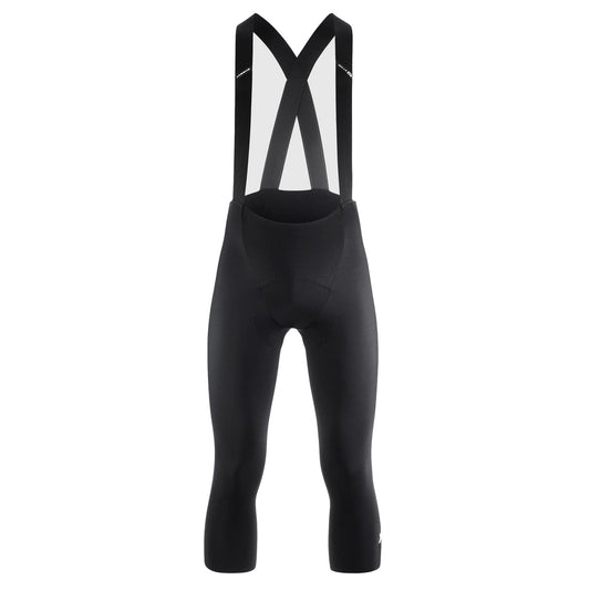 ASSOS MILLE GT SPRING FALL S11 3/4-Trägerhose in Schwarz — weißer Hintergrund, 2000 x 2000