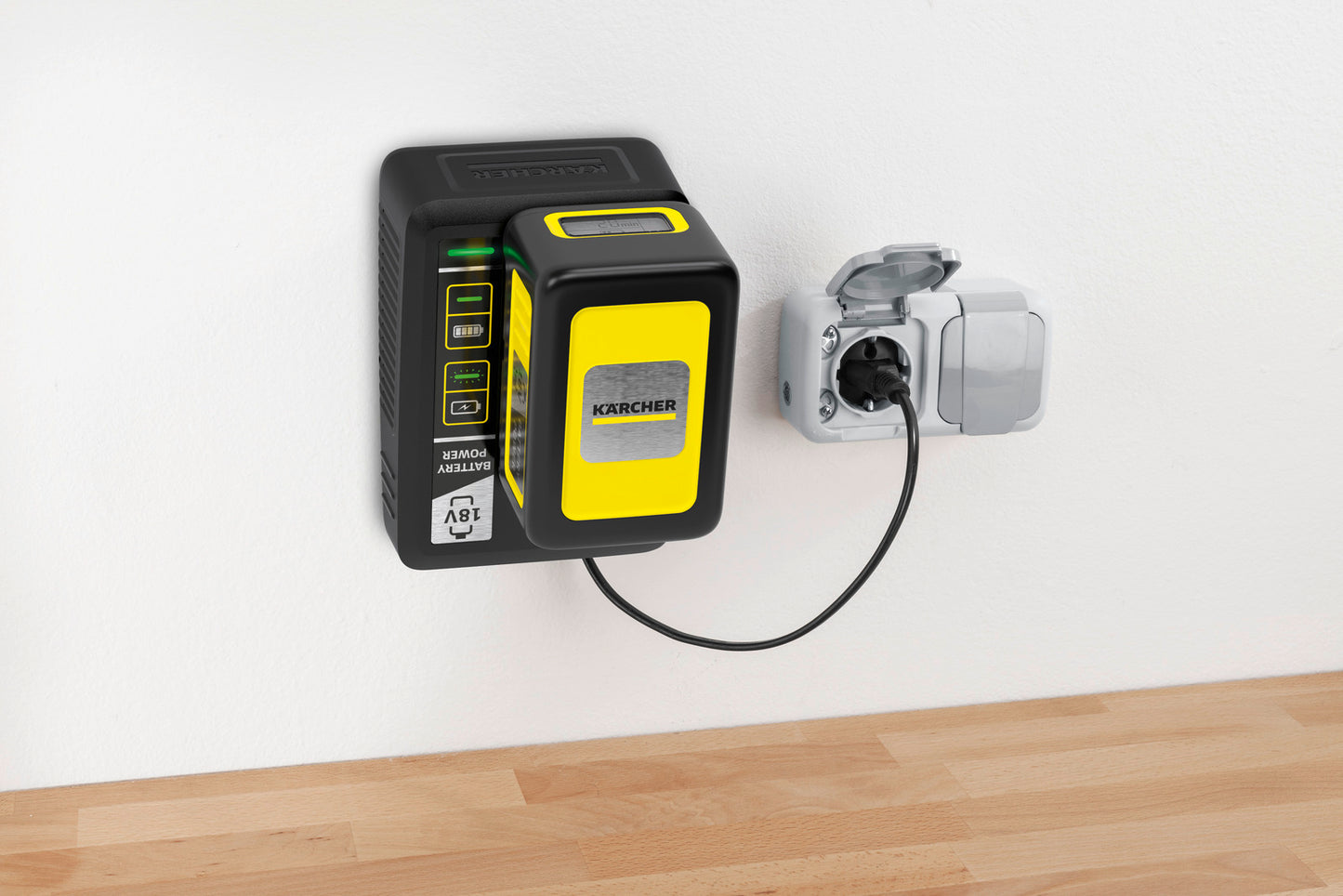 KÄRCHER Battery Power 18 V / 5 Ah batterisæt + hurtigoplader