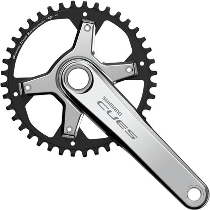 Yksirattainen 9/10/11V SHIMANO CUES U6030 - Polish Silver -erikoisversio