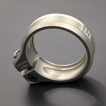 HXR COMPONENTS sadelpindsklampe 34,9/35 mm, ubehandlet