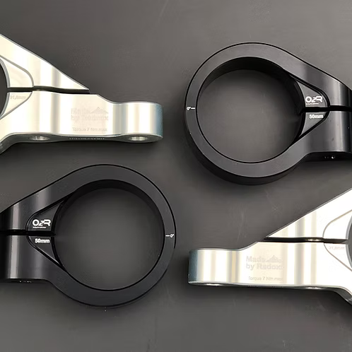 Představec HXR COMPONENTS DH 31,8 mm 50 mm přírodní