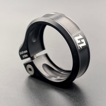 Скоба за седалкова тръба HXR COMPONENTS 34,9/35 мм, черна