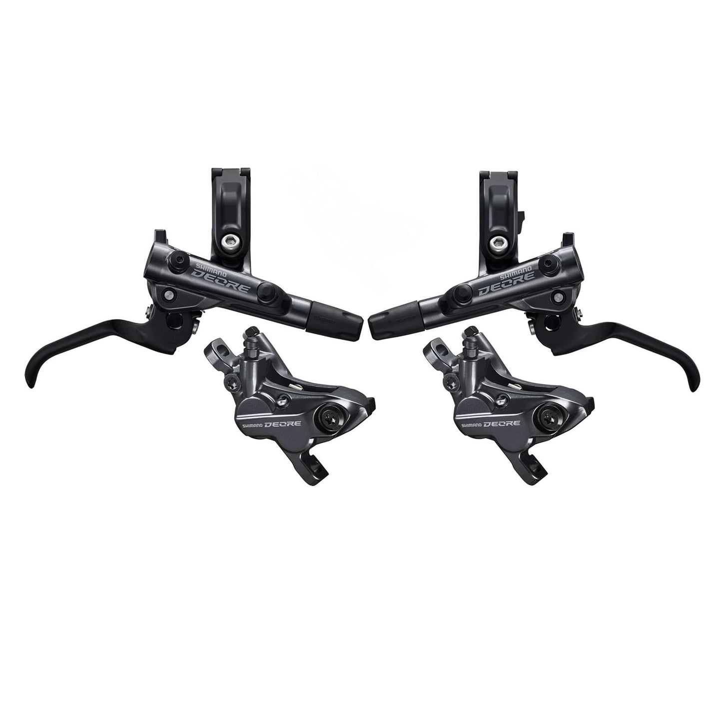 Par SHIMANO DEORE M6120 4 kolvar J-KIT Discless-bromsar