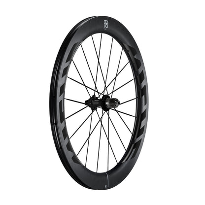 Pár kolies MICHE DEVA RD 62 Tubeless Ready (Center Lock) čierny