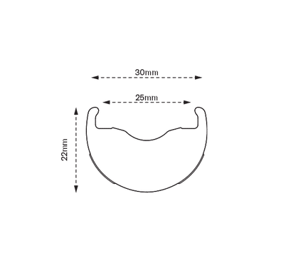Kiekkopari SCOPE Artech 2 Tubeless Ready (Centerlock) Musta
