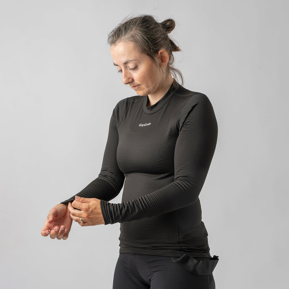 GRIPGRAB RIDE WINTER Women’s Long-Sleeve Base Layer Black