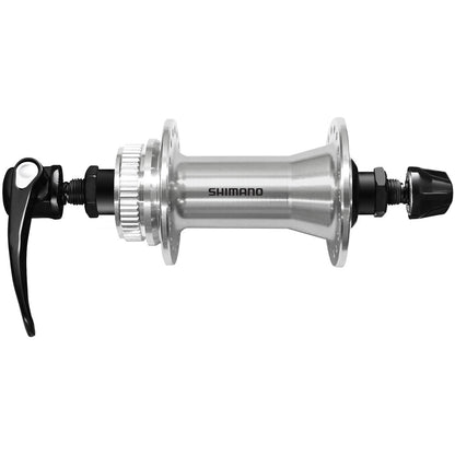 SHIMANO CUES HB-QC400 Front Hub - Polished Silver Edition