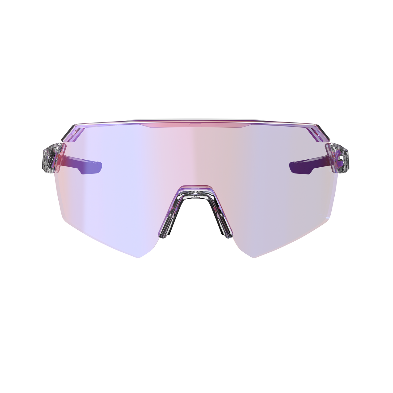 LEATT RIDEVIZ LITE SMALL Čiré brýle Iriz Crystal Fuschia Lens