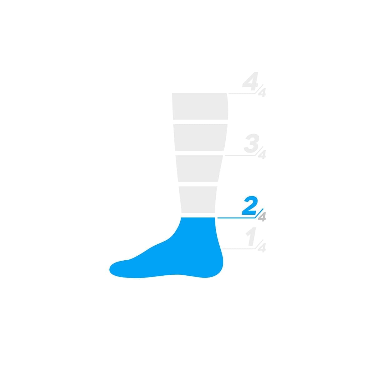POC CADENCE AIR Ponožky White