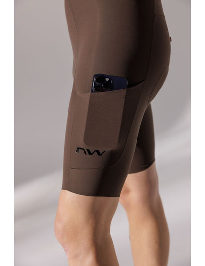 Salopette Corta NORTHWAVE EXTREME ROCK Marrone