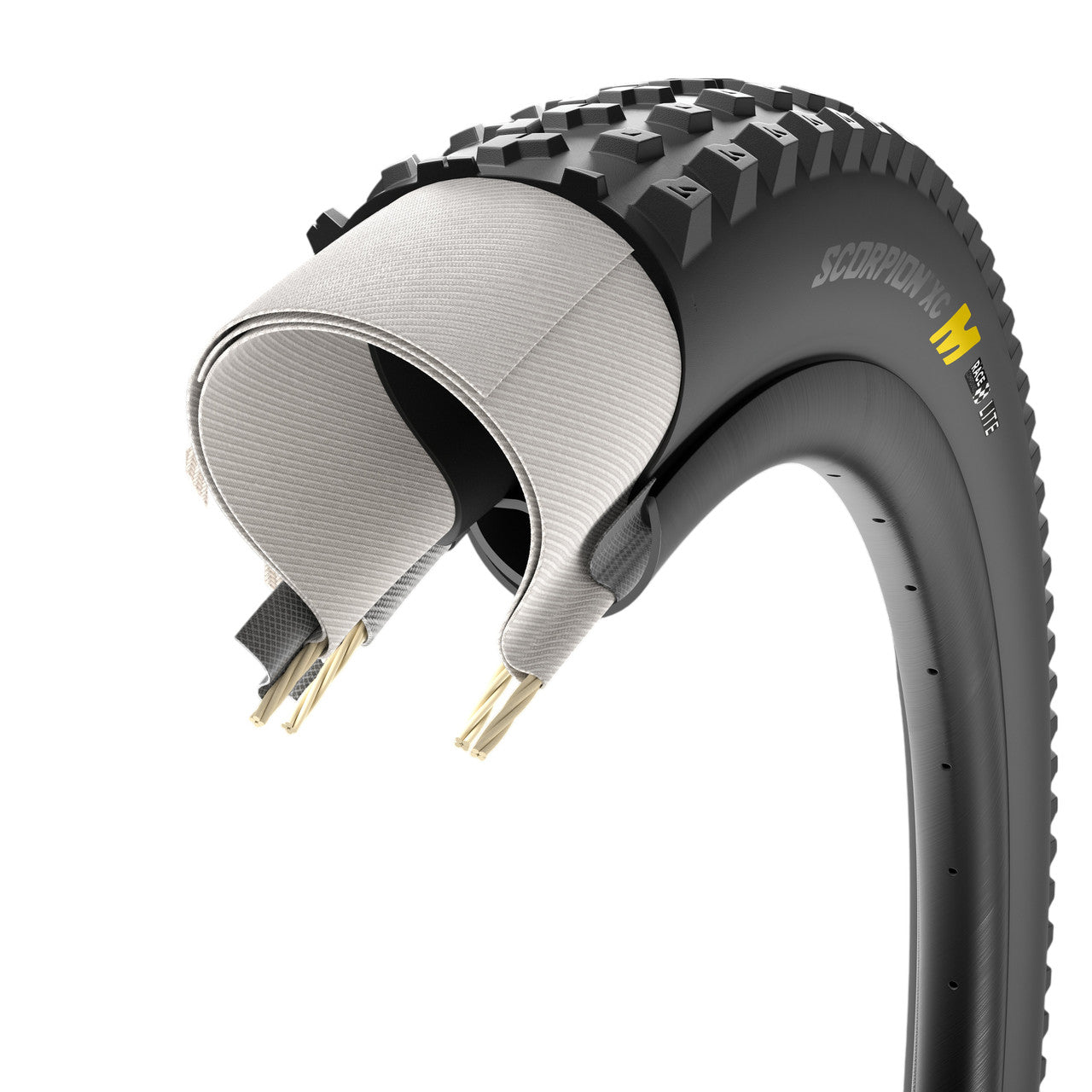 PIRELLI SCORPION RACE XC M Lite 29x2.40 Tubeless Ready Soft Sort-dæk