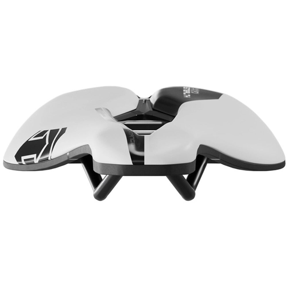 STEALTH PERFORMANCE Sella PRO da 142 mm con binari bianchi in acciaio inossidabile