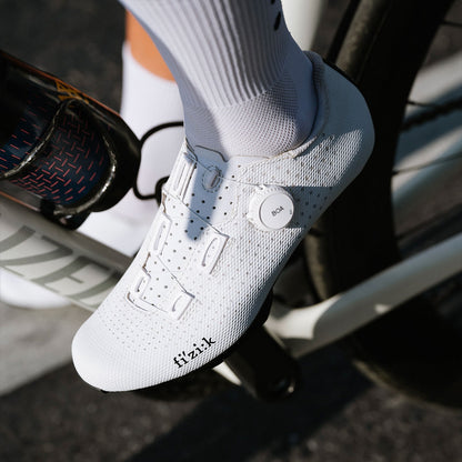 Zapatillas de Carretera FIZIK TEMPO DECOS CARBON Blanco