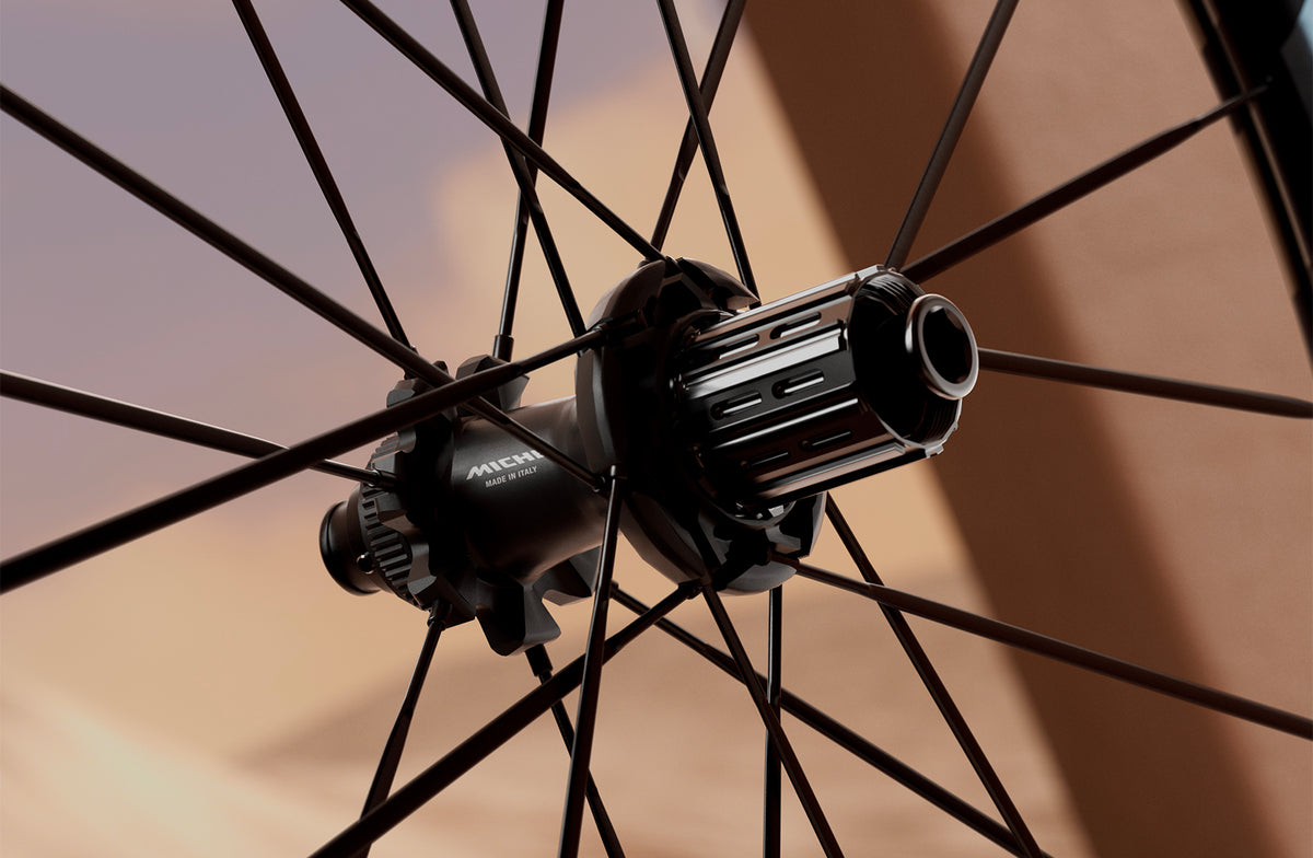 Hjulpar MICHE DEVA RD 62 Tubeless Ready (Center Lock) Silver