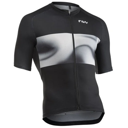 NORTHWAVE FORCE EVO Short-Sleeve Jersey Black/Grey