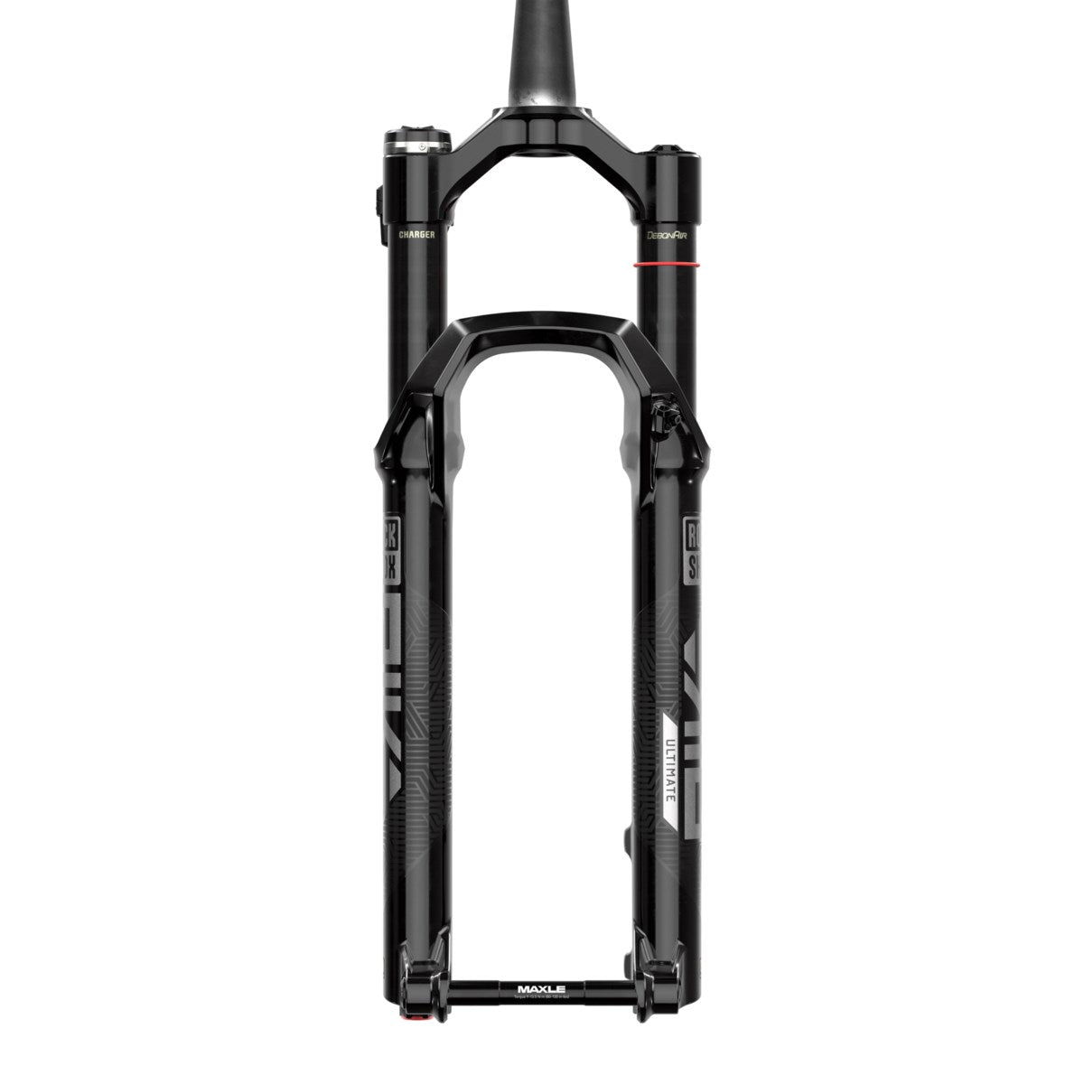 ROCKSHOX PIKE ULTIMATE FLIGHT ATTENDANT framgaffel, svart – framifrån