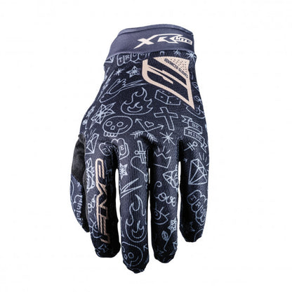 Guanti FIVE XR-LITE Tatoo Nero/Oro